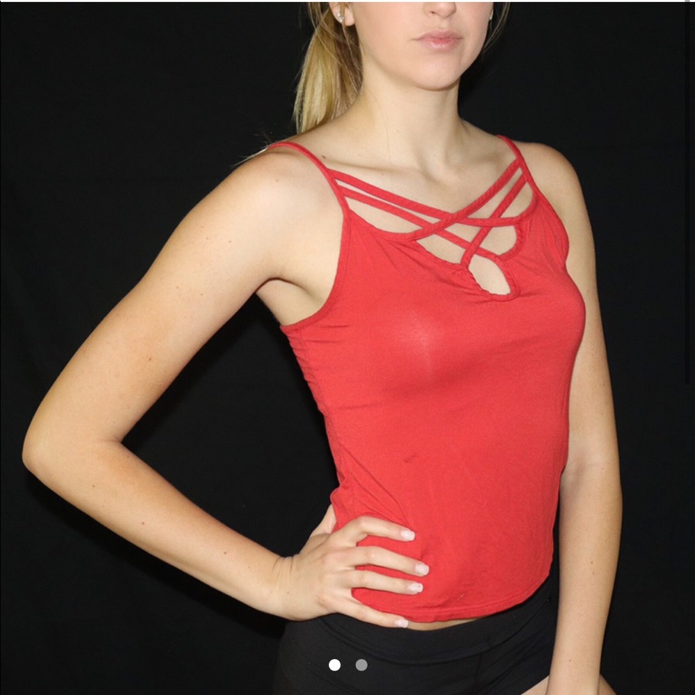 Red tank from Tilly’s